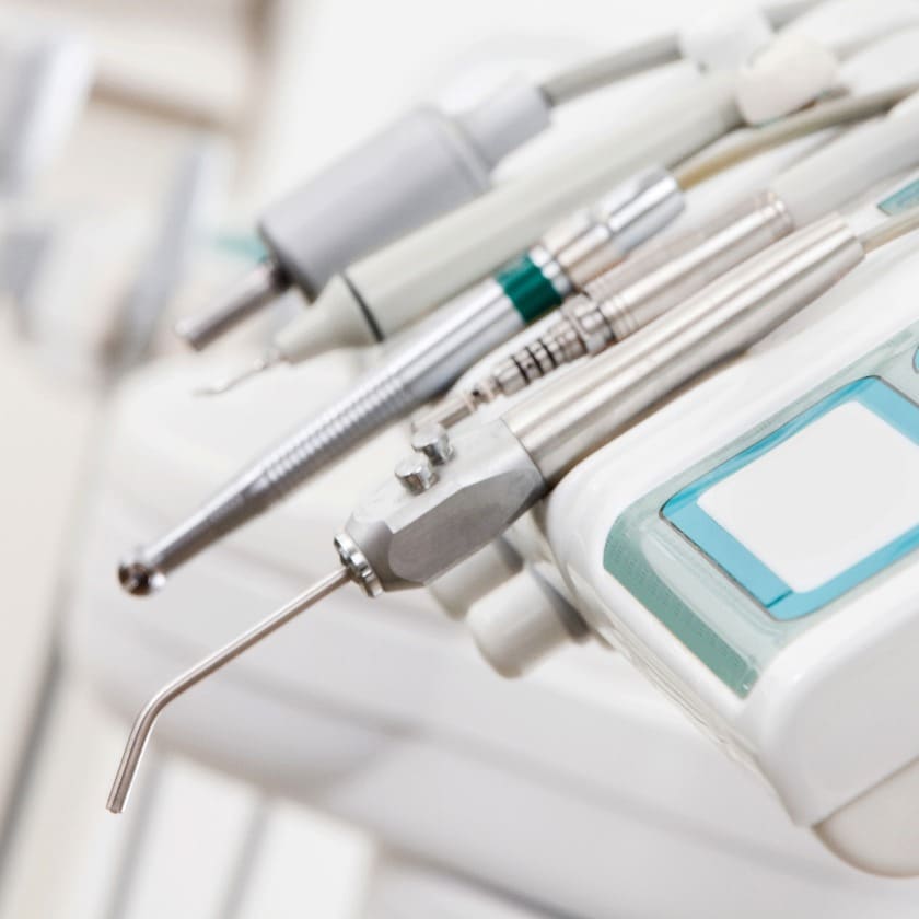 Instrumente beim Zahnarzt